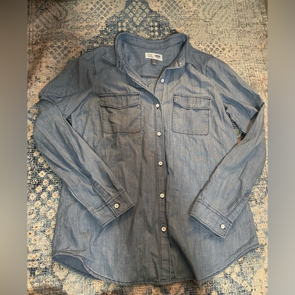 Old Navy Chambray button down shirt - Picture 11 of 11